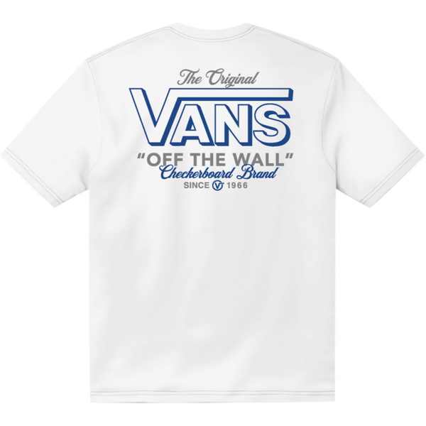 2026 Vans Mens Since 66 T-Shirt VN000XSZWHT - White